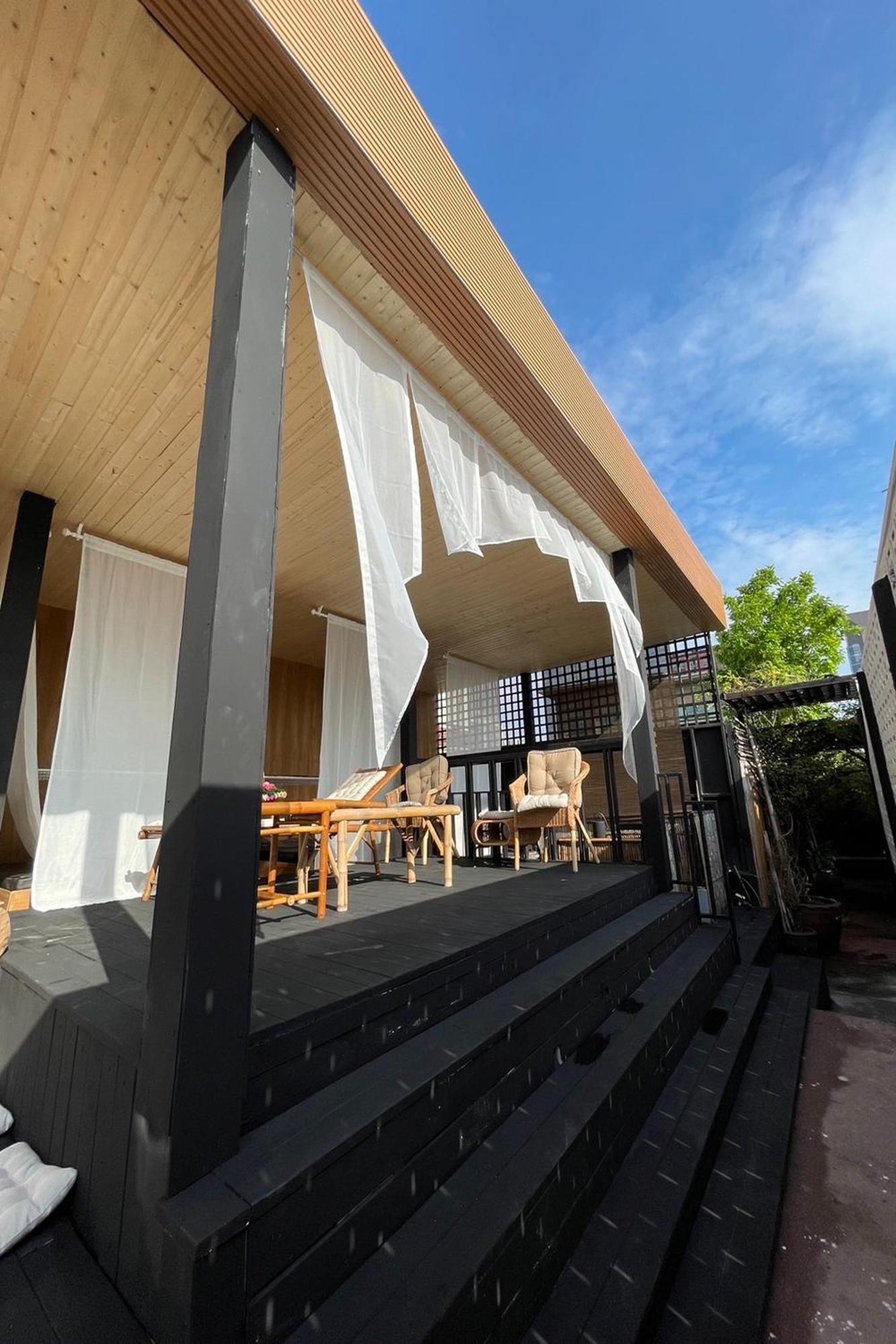 Blu Cabin Ari Stylish Gay Poshtel Bangkok Exterior foto